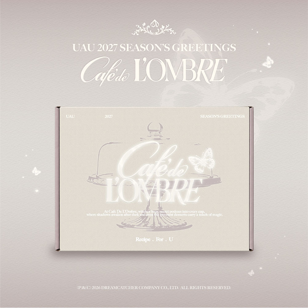 UAU - 2027 Season's Greetings Cafe De L'Ombre_Recipe . For . U + POB