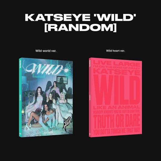 KATSEYE - [WILD] Album (photobook ver) + Weverse shop gift