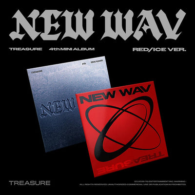 TREASURE - 4th MINI ALBUM [NEW WAV] + POB