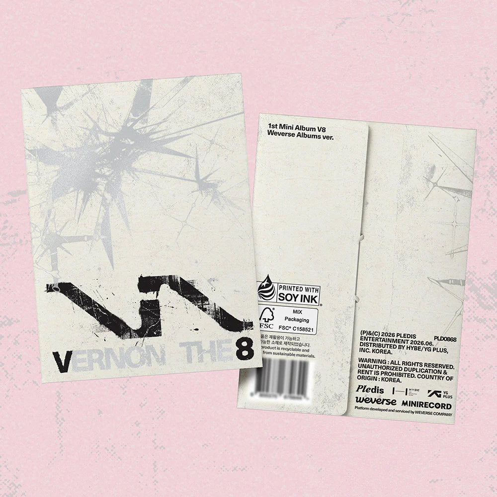 V8 (SEVENTEEN) - 1st Mini Album [V8] weverse album ver.