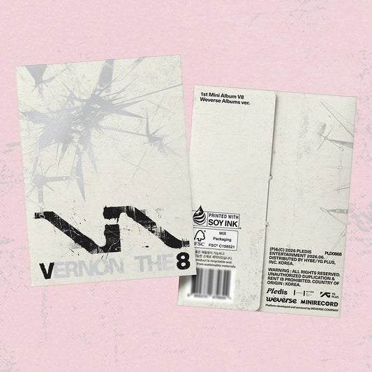V8 (SEVENTEEN) - 1st Mini Album [V8] weverse album ver.