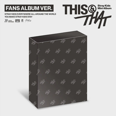 Stray Kids - THIS & THAT (FANS ALBUM VER.) + POB