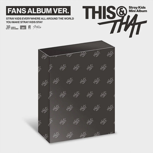 Stray Kids - THIS & THAT (FANS ALBUM VER.) + POB