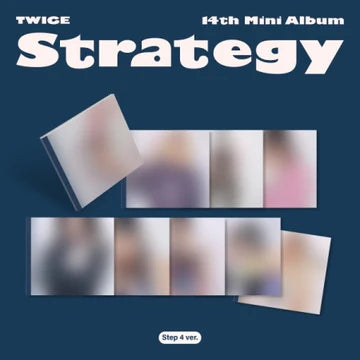 TWICE - [STRATEGY] 14th Mini Album STEP4  Ver.  + POB