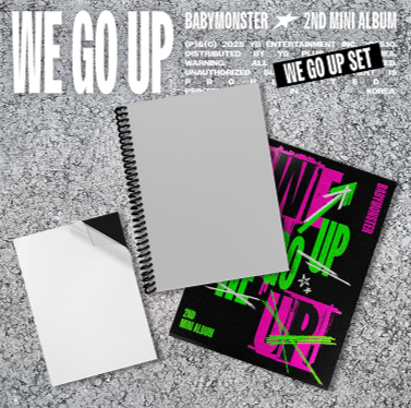 BABYMONSTER - [WE GO UP] 2ND MINI ALBUM (PHOTOBOOK VER) + POB