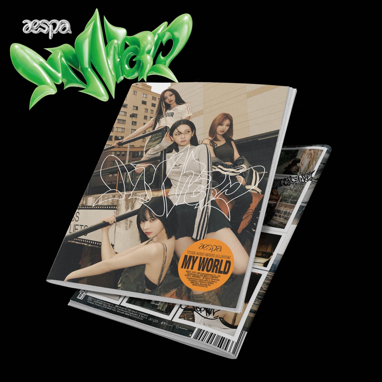 AESPA 3rd Mini Album - MY WORLD [TABLOID VERSION]