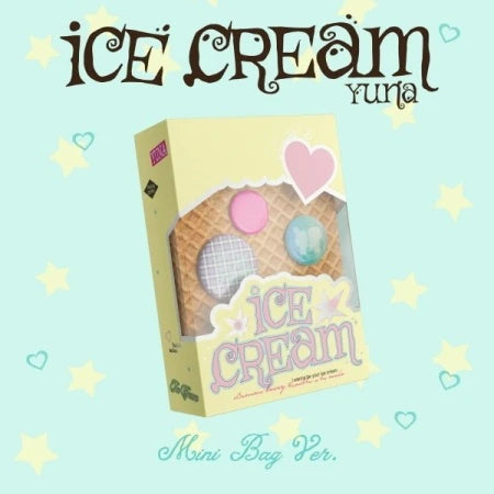 YUNA (ITZY) - [ICE CREAM] 1st Mini Album (MINI BAGver.) + POB