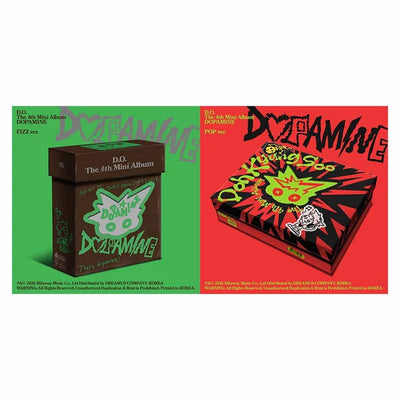 DOH KYUNG SOO (D.O.) - The 4th Mini Album [DOPAMINE] (POP ver/FIZZ ver) + POB