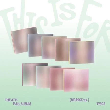 TWICE - [THIS IS FOR] 4th Album DIGIPACK ver