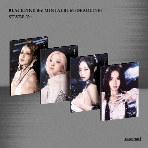 BLACKPINK 3rd Mini Album [DEADLINE] (SILVER Ver.) + PHOTOCARD POB