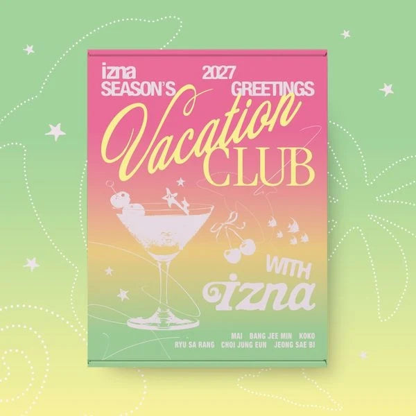 izna - [VACATION CLUB with izna] 2027 Season's Greetings + PHOTOCARD SET