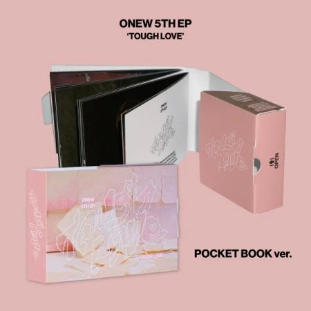 ONEW - [TOUGH LOVE] 5th Mini Album (POCKET BOOK Version) + POB