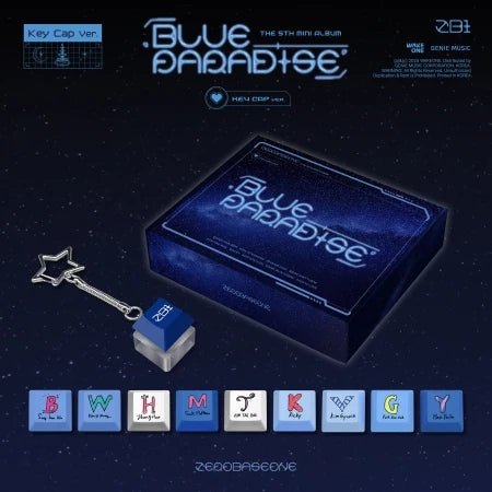 ZEROBASEONE - [BLUE PARADISE] 5th Mini Album [KEY CAP Version]