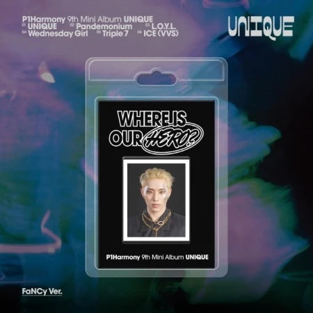 P1Harmony - [UNIQUE] 9th Mini Album FANCY Version