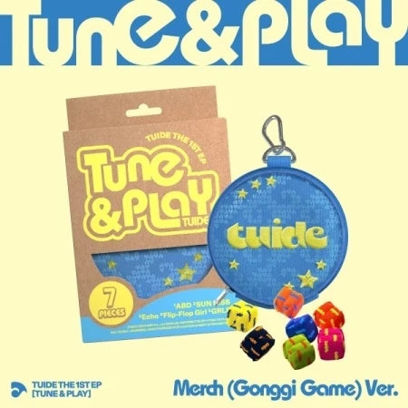 TUIDE - [TUNE & PLAY] 1st EP Album (MERCH GONGGI GAME Version)
