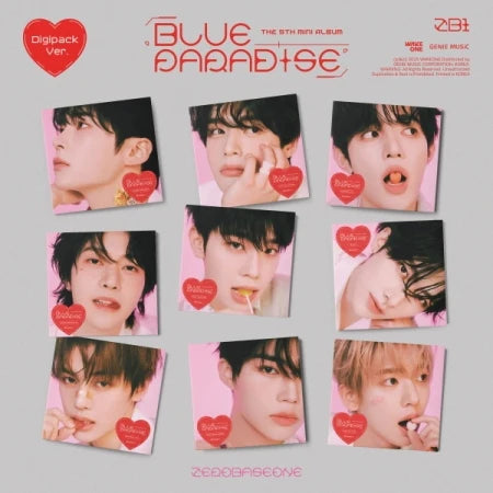 ZEROBASEONE - [BLUE PARADISE] 5th Mini Album (DIGIPACK ver)