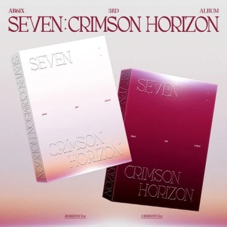 AB6IX - [SEVEN : CRIMSON HORIZON] 3rd Album (PHOTOBOOK Ver.) + POB