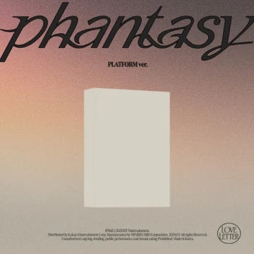 THE BOYZ - [PHANTASY : PT.3 LOVE LETTER] 2nd Album  (PLATFORM  ver.)