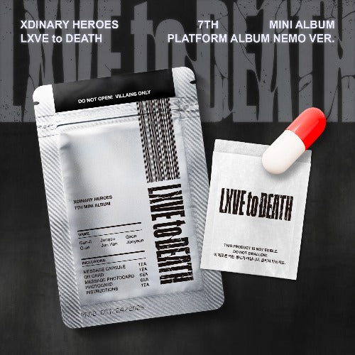 Xdinary Heroes 7th Mini Album [LXVE to DEATH] ( NEMO Ver.)