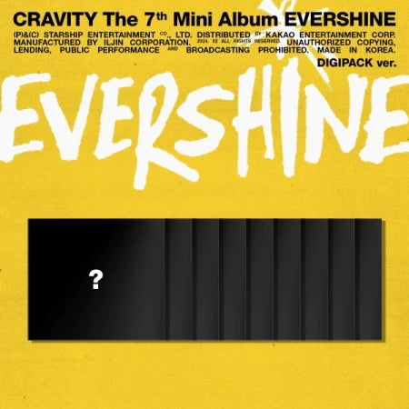 CRAVITY - [EVERSHINE] 7th Mini Album DIGIPACK ver.