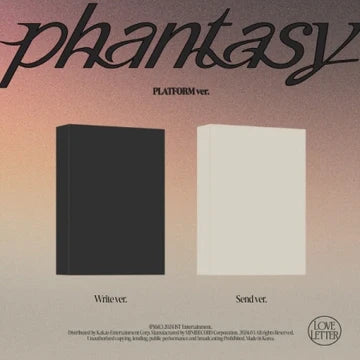 THE BOYZ - [PHANTASY : PT.3 LOVE LETTER] 2nd Album  (PLATFORM  ver.)