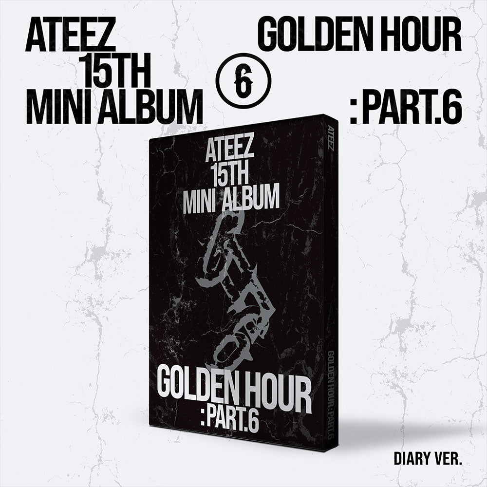 ATEEZ 15th Mini Album - GOLDEN HOUR : Part.6 + POB