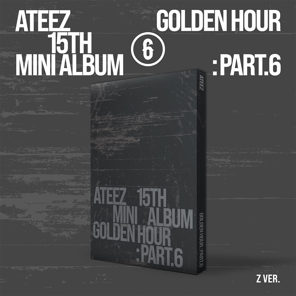 ATEEZ 15th Mini Album - GOLDEN HOUR : Part.6 + POB