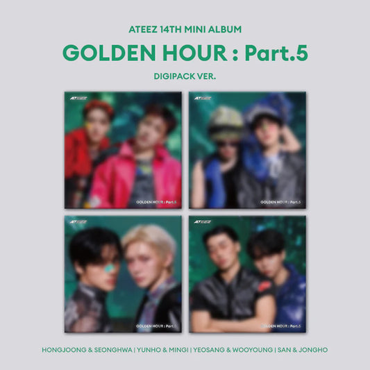 ATEEZ - [GOLDEN HOUR : Part.5] DIGIPACK UNIT Ver  + POB