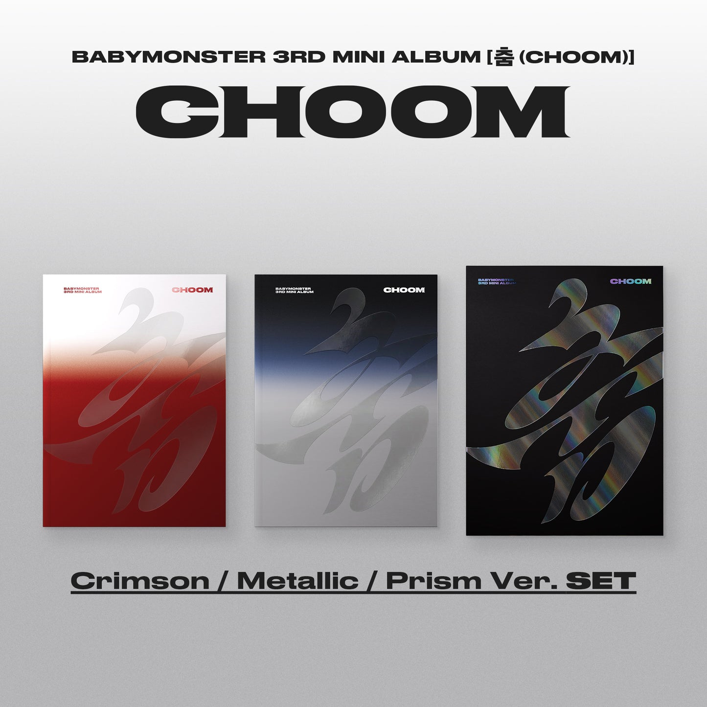 BABYMONSTER 3rd MINI ALBUM [춤 (CHOOM)] PHOTOBOOK VER. + POB