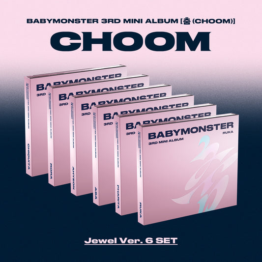 BABYMONSTER 3rd MINI ALBUM [춤 (CHOOM)] ( JEWEL Ver.) + POB