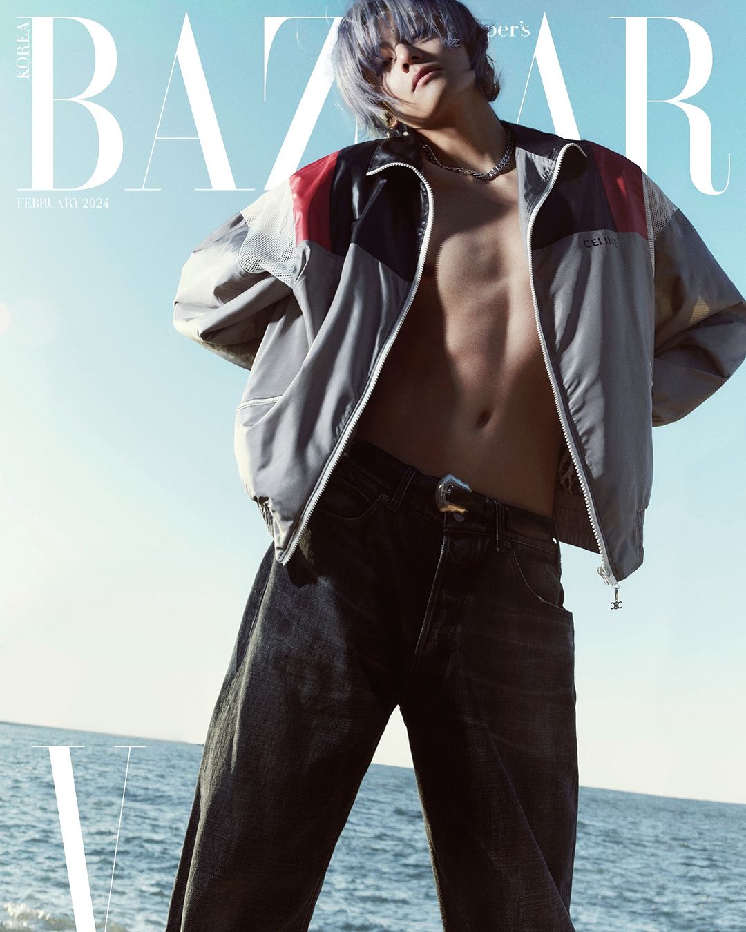 [REVISTA] Magazine BAZAAR KOREA  BTS V 2024-02