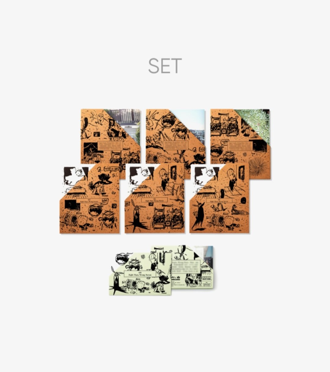 [4SET] RM 2nd Solo Album - Right Place, Wrong Person 3CD + Weverse Albums ver.