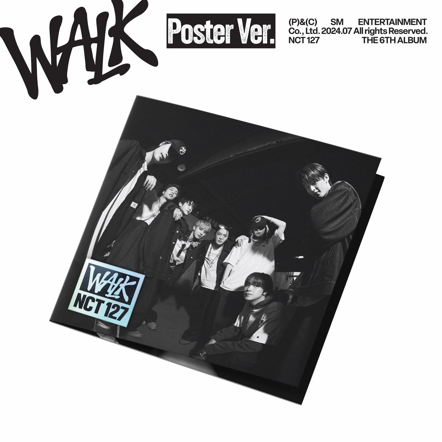 NCT 127 - [WALK] 6th Album [POSTER Version]