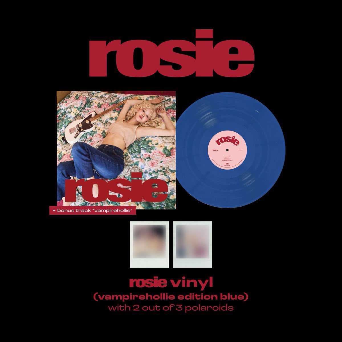 ROSE - Rosie vinyl (vampirehollie edition blue)