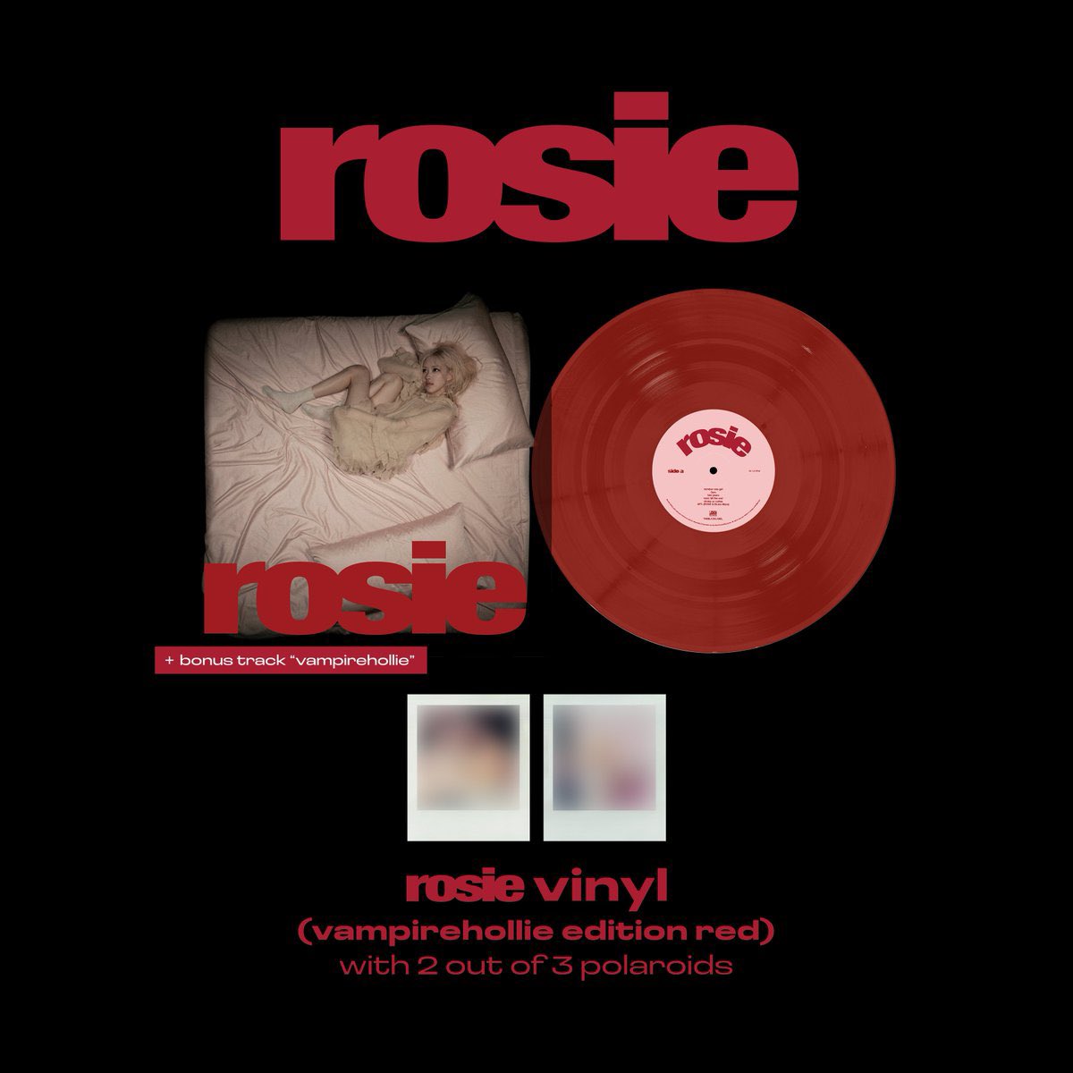 ROSE - Rosie vinyl (vampirehollie edition red)