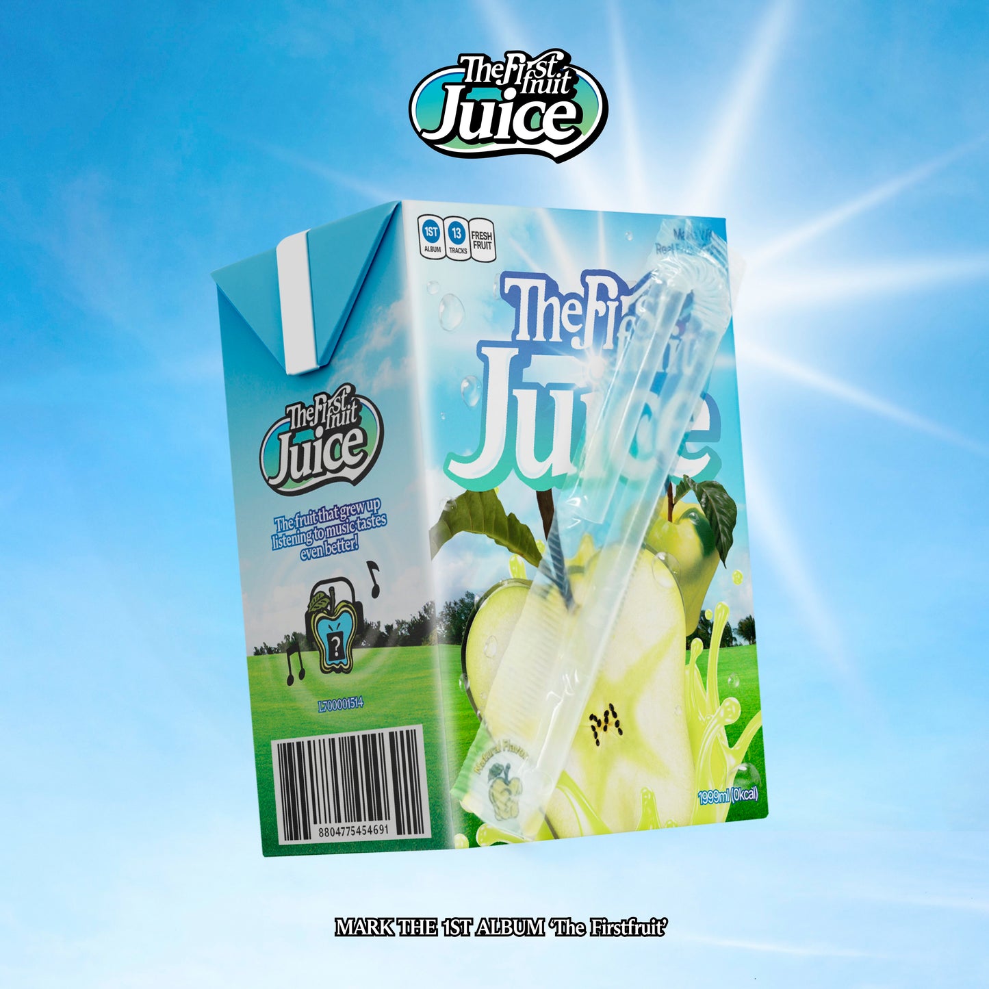 MARK - [THE FIRSTFRUIT] 1st Album SMART ALBUM (FIRST JUICE Version)