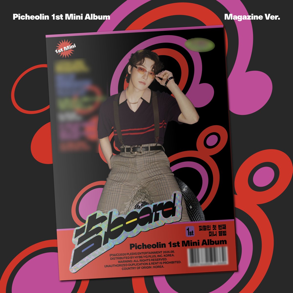 Picheolin (SEVENTEEN) 1st Mini Album [吉BOARD] Magazine Ver.