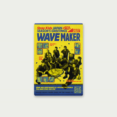 STRAY KIDS 2027 JAPAN SEASON'S GREETINGS - WAVE MAKER + POB