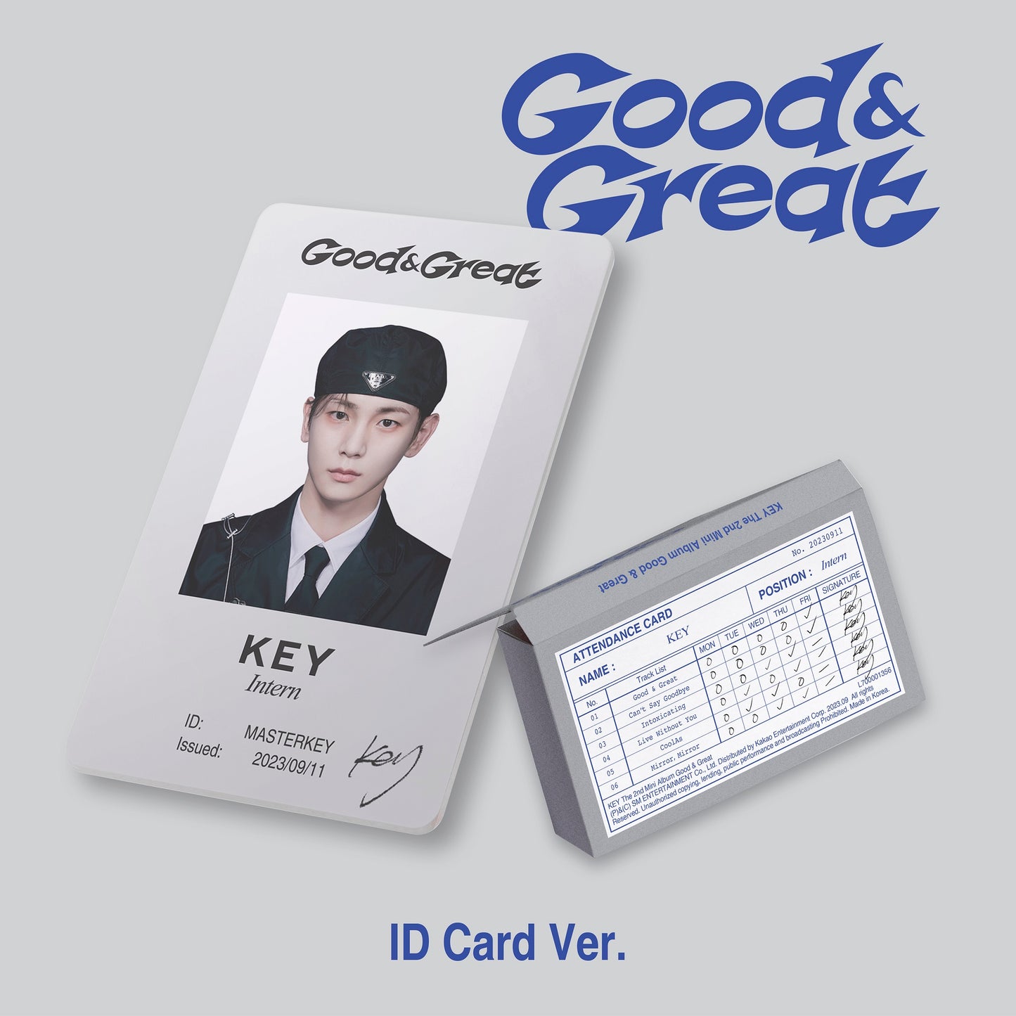 KEY 2nd Mini Album - Good & Great (QR Ver.)