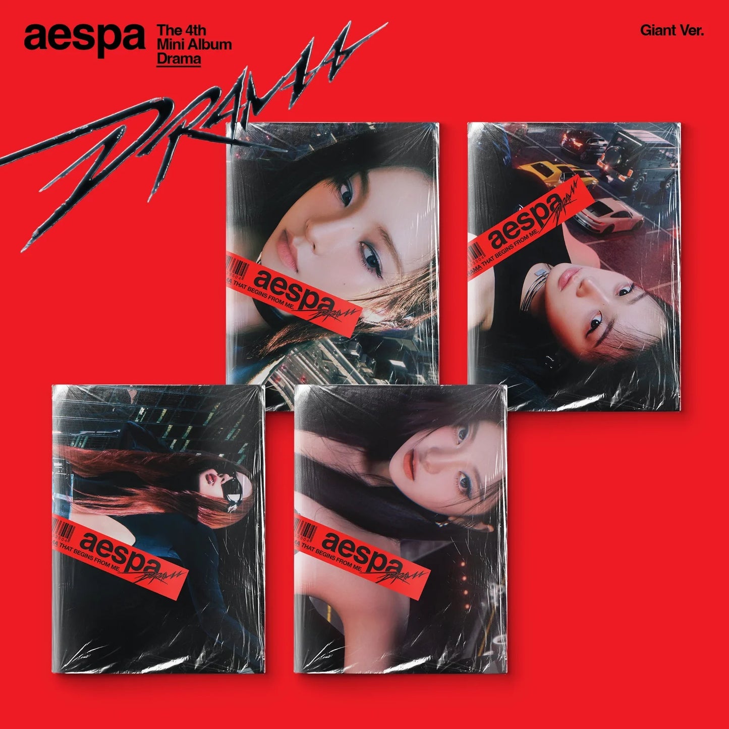 aespa The 4th Mini Album [Drama] (Giant Ver.) (RANDOM)