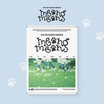 NEXZ - 2027 Season's Greetings [meong meong]+ Photocard Set POB