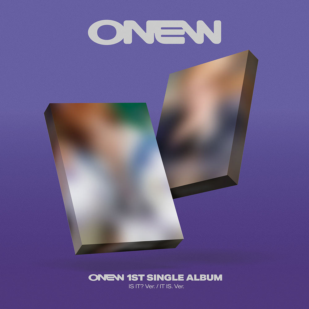 ONEW (SHINee) 1st Single Album - 착각 (Delusion) (NEMO Ver.) + POB