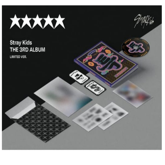 Stray Kids 3rd Album [★★★★★ (5-STAR)] (LIMITED VER.)