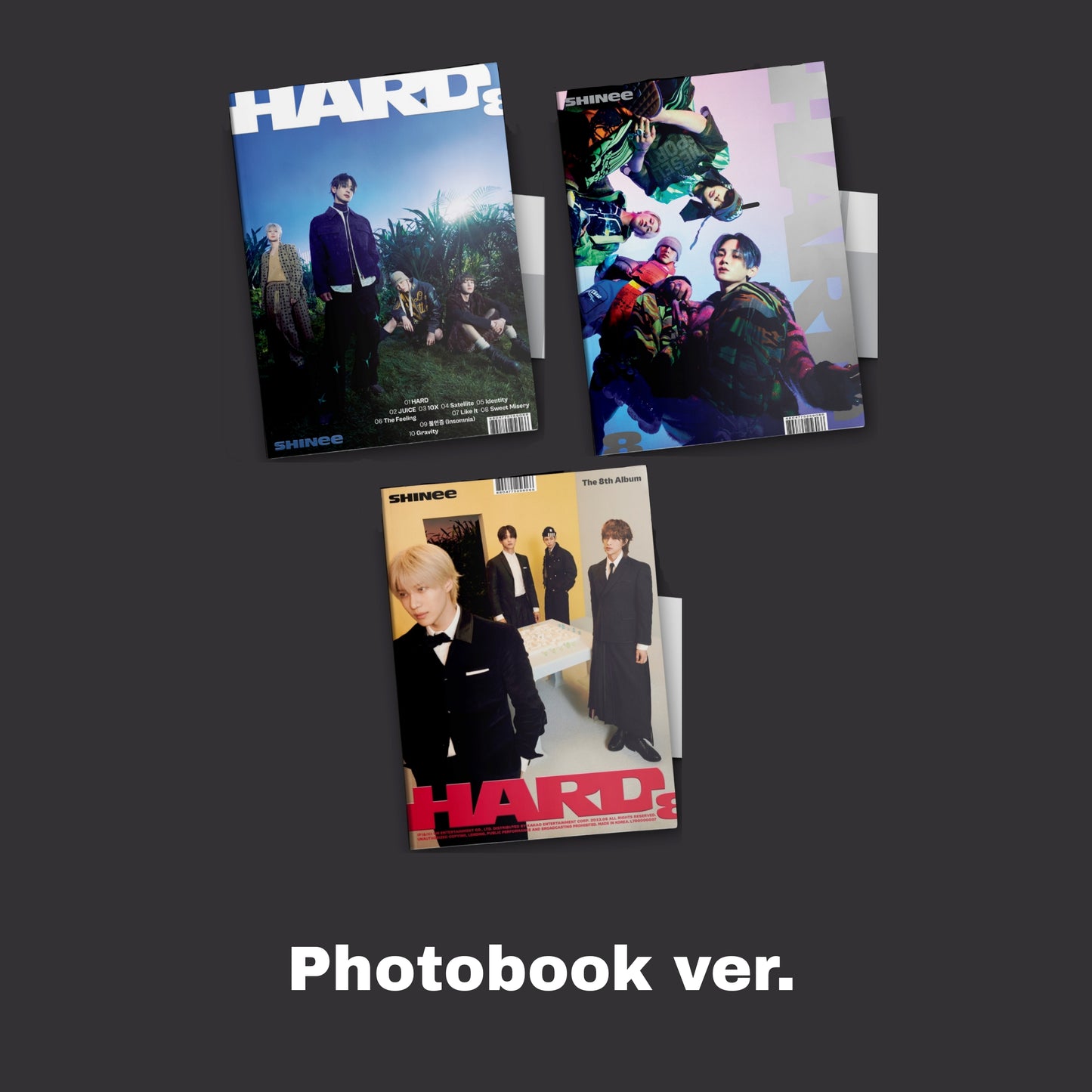 SHINee - 8th Full Album [HARD] (Photo Book Ver.) (RANDOM)