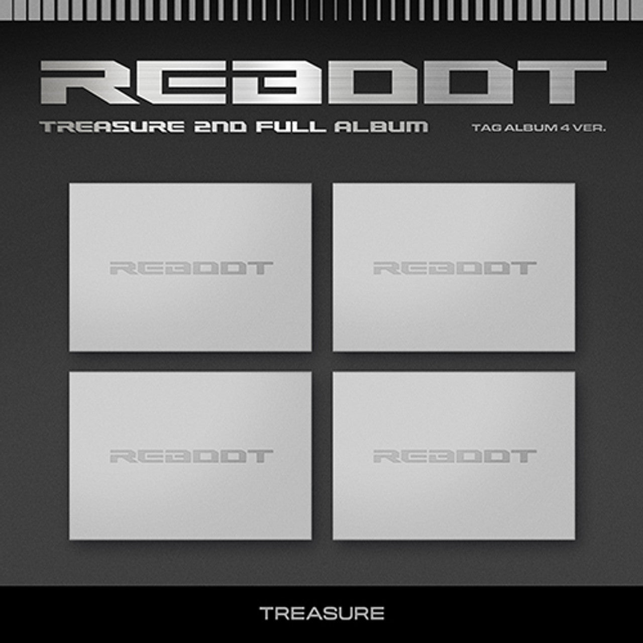 [YG TAG VERSION] TREASURE 2nd Album - REBOOT