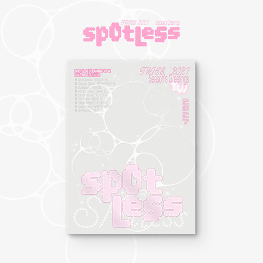 TWICE - 2027 Season's Greetings [SPOTLESS] + Photocard Set POB