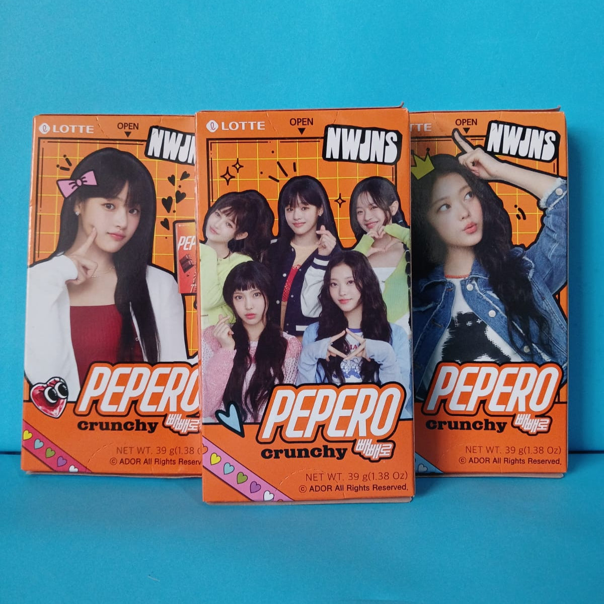 Pepero Crunchy  NEWJEANS EDITION