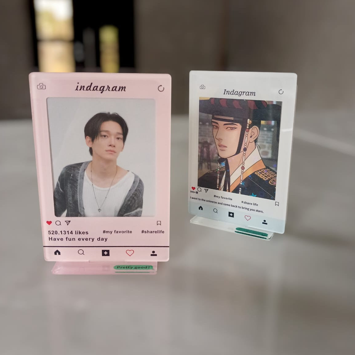 Photocard Stand acrilico