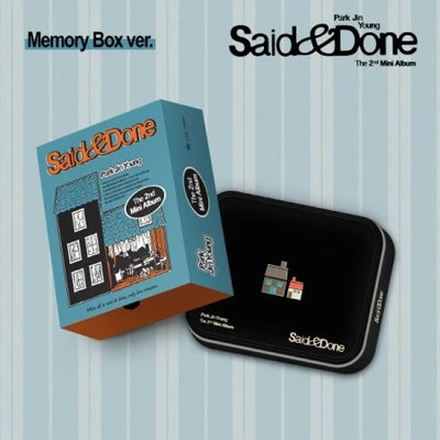 PARK JIN YOUNG (GOT7) - [SAID & DONE] 2nd Mini Album (MEMORY BOX Version) + POB