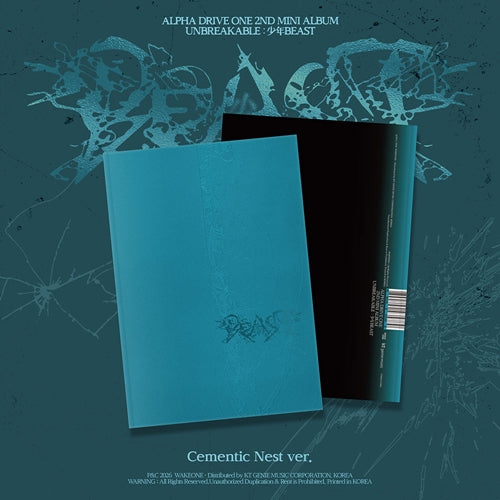 ALPHA DRIVE ONE – THE 2ND MINI ALBUM [UNBREAKABLE : 少年BEAST] (Cementic Nest ver.)